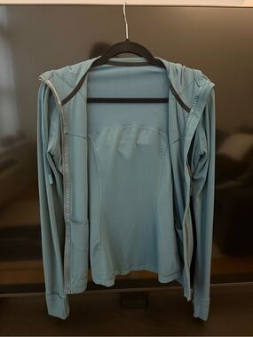 Lululemon Define Hooded Jacket in blue